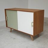 U-452 Green and White Sideboard by Jiri Jiroutek for Interier Praha 1960