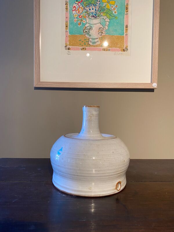 Pied de lampe en céramique Jacques Pouchain