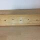 Pine coat rack with 3 hooks