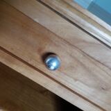 Art deco wooden bedside table