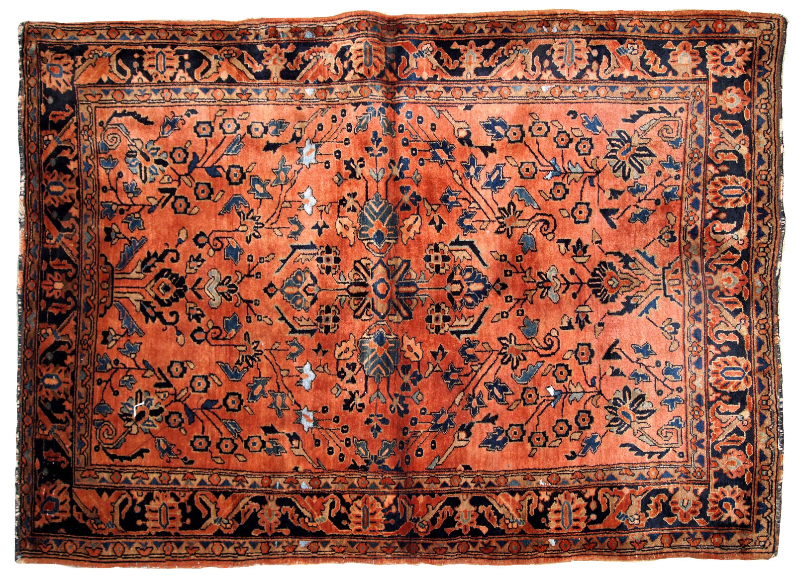 Former carpet Persian Sarouk done hand 97x155cm, 1920