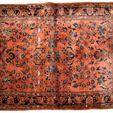 Tapis ancien persan sarouk fait main 97x155cm, 1920