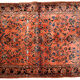 Tapis ancien persan sarouk fait main 97x155cm, 1920
