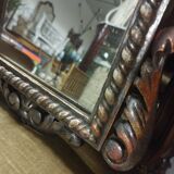 Louis XVI style mirror decorated in wood