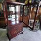 Asian lacquer display cabinet