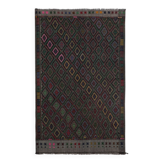 Vintage Turkish Oushak Rug Handwoven 120x190 cm