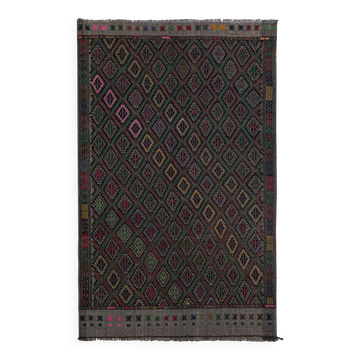 Tapis vintage turc de oushak tissé à la main 120x190 cm