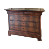 Louis Philippe mahogany commode 19th century