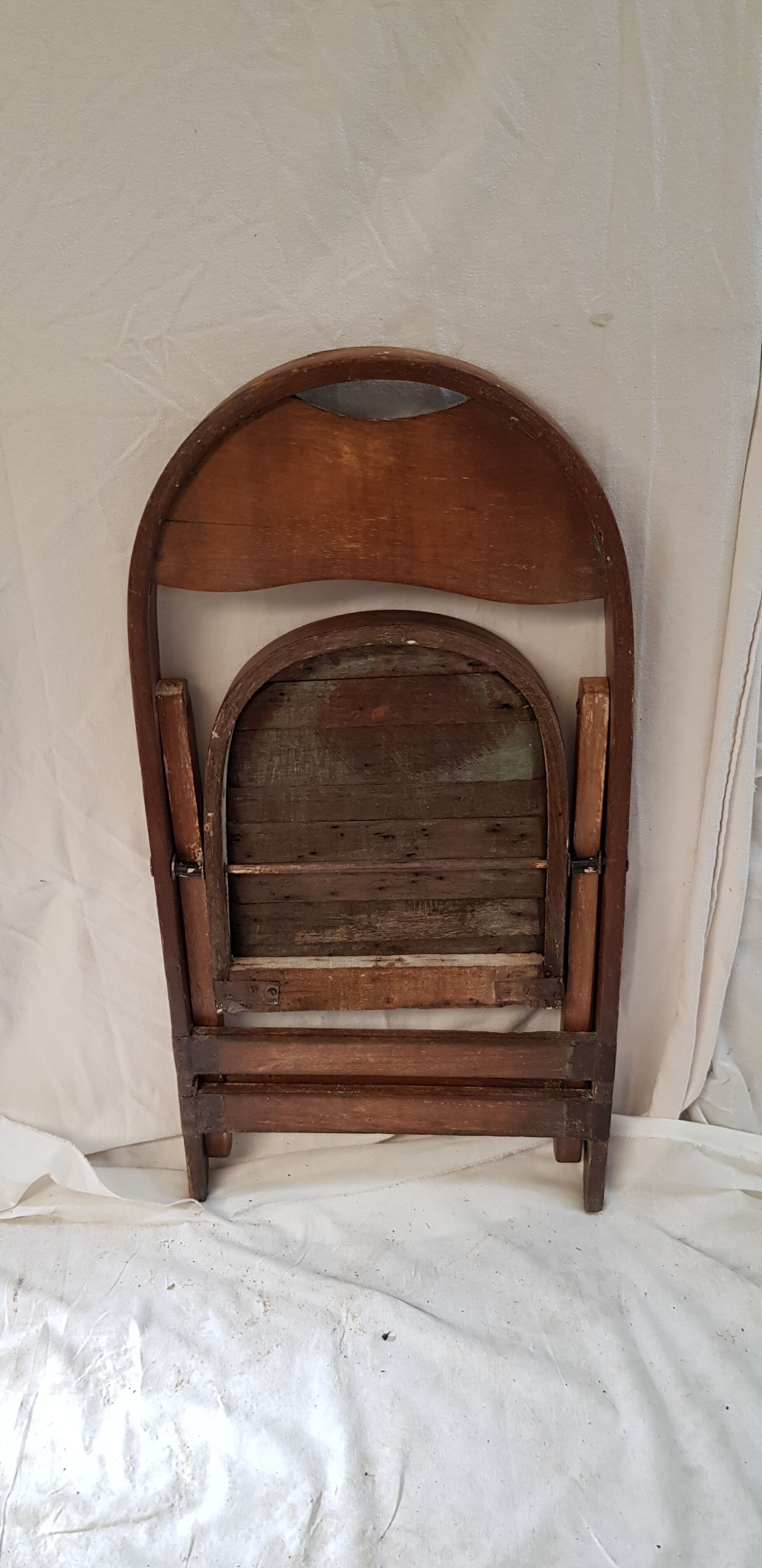 Ancienne chaise en teck birman