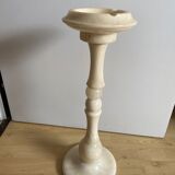Vintage alabaster standing ashtray