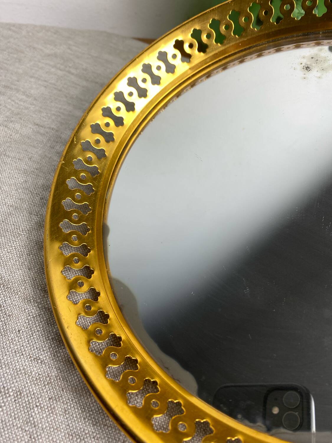 60s mirror tray, Durinox