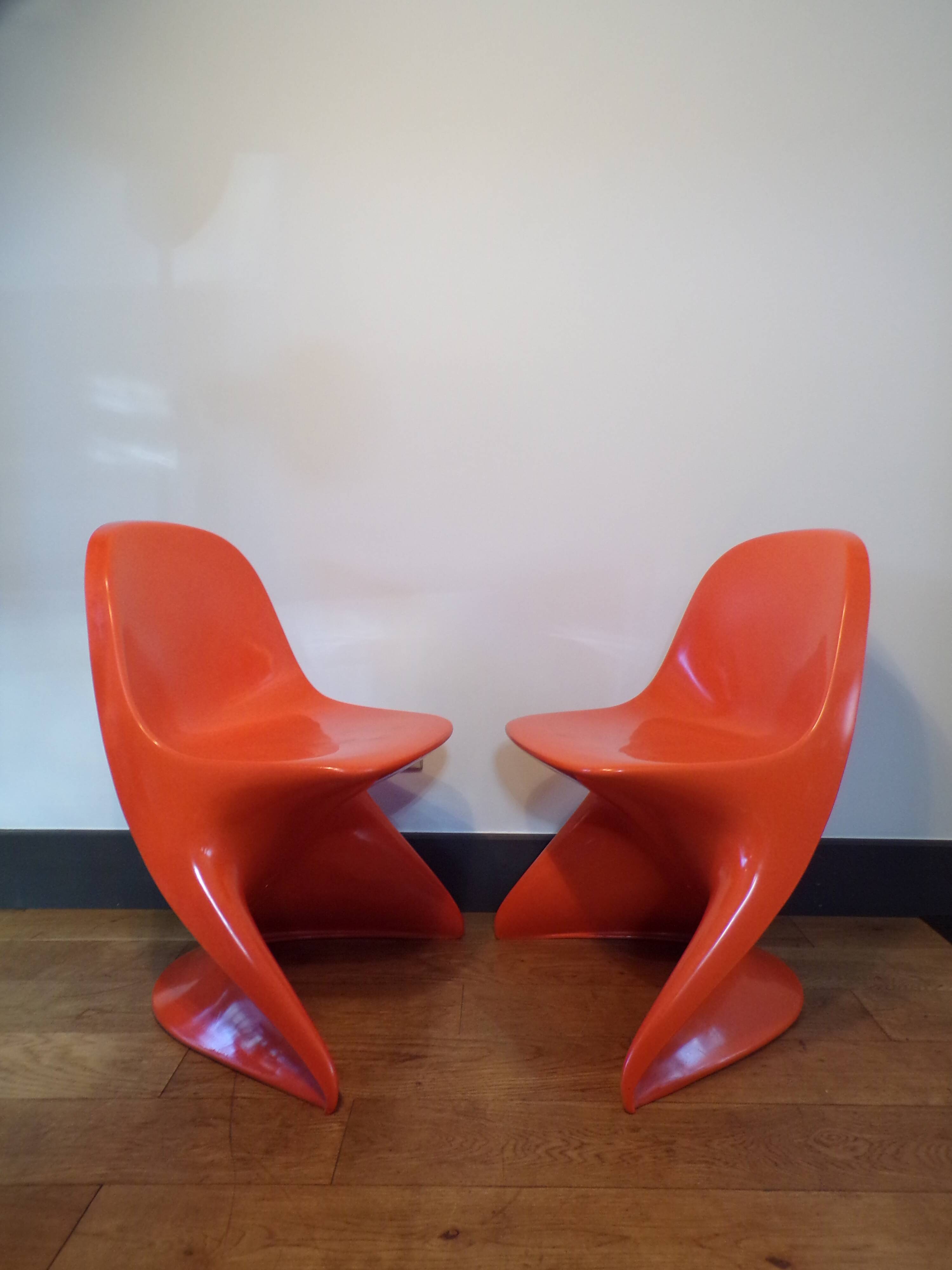 Pair of Casalino chairs by Alexander Begge for Casala