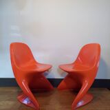 Pair of Casalino chairs by Alexander Begge for Casala