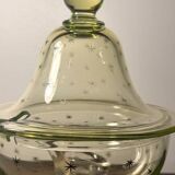 Baccarat/Saint Louis Compotier Ouraline crystal