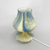 Lampe de table tout en verre des années 1970, Tchécoslovaquie