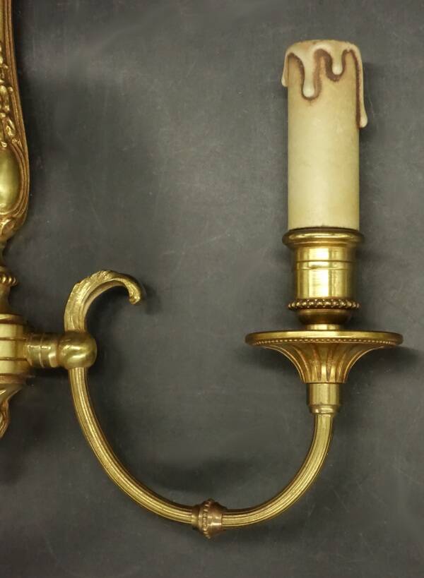 Pair of Louis XVI style wall lights