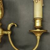 Pair of Louis XVI style wall lights