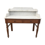 Dressing table Louis Philippe white marble