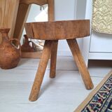 Brutalist tripod stool