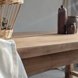 Restored farmhouse dining table