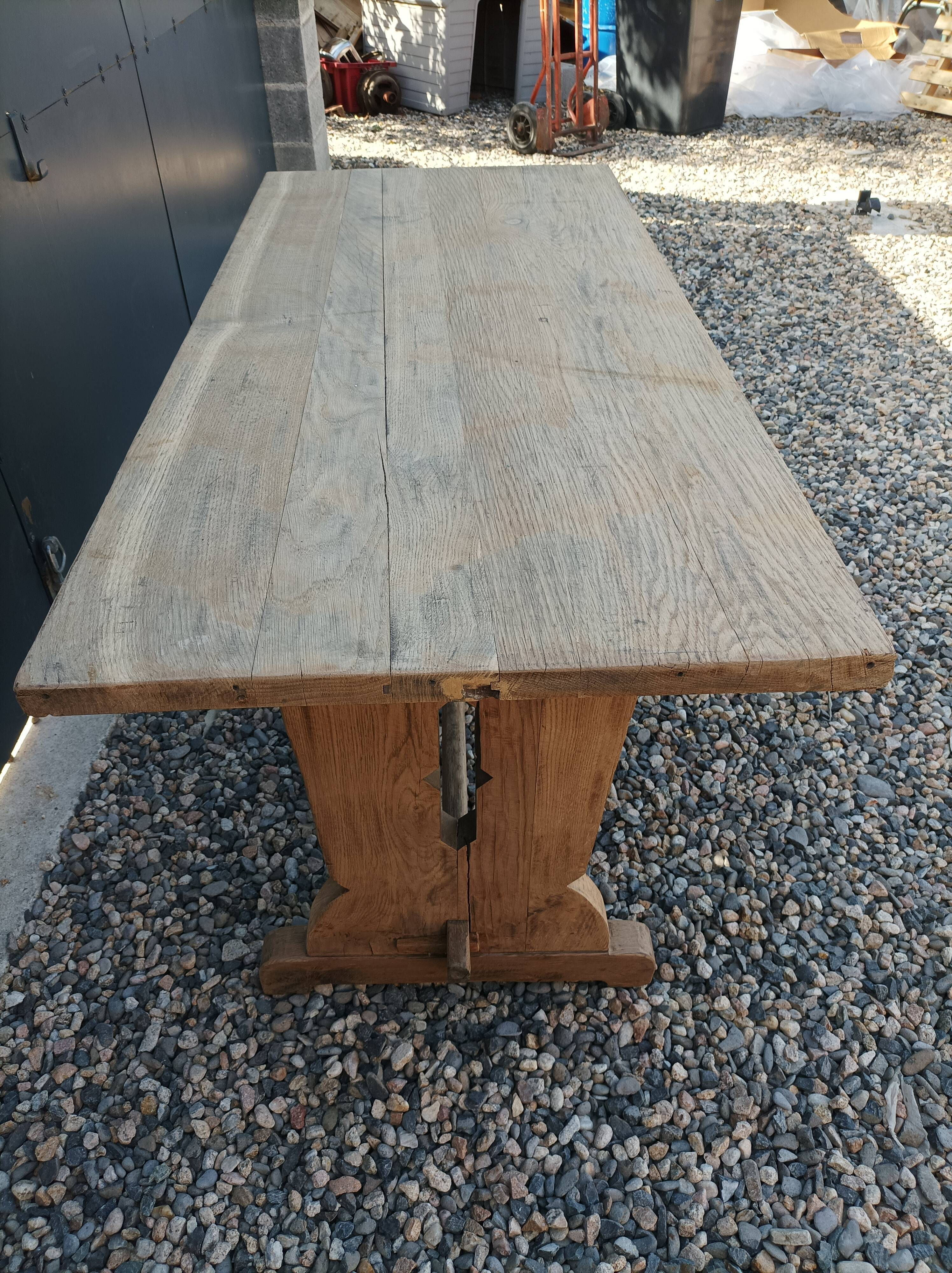 Old oak table