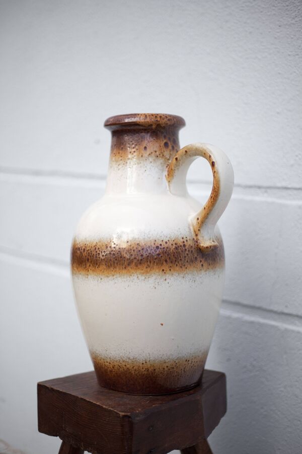 Grand vase céramique West Germany, scheurich Keramik vase , vase décoratif, vase plancher, 60's