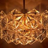 Chandelier en verre BIG des années 1970, Kinkeldey, Allemagne.