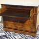 Napoleon III chest of drawers in walnut and burl walnut