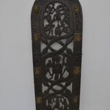 Carved door