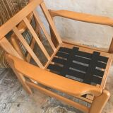 Pair of vintage armchairs midcentury Walter Knoll