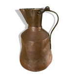 Decorative metal pitcher