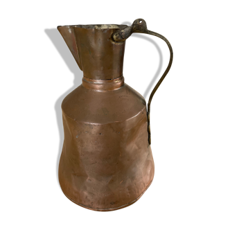 Decorative metal pitcher