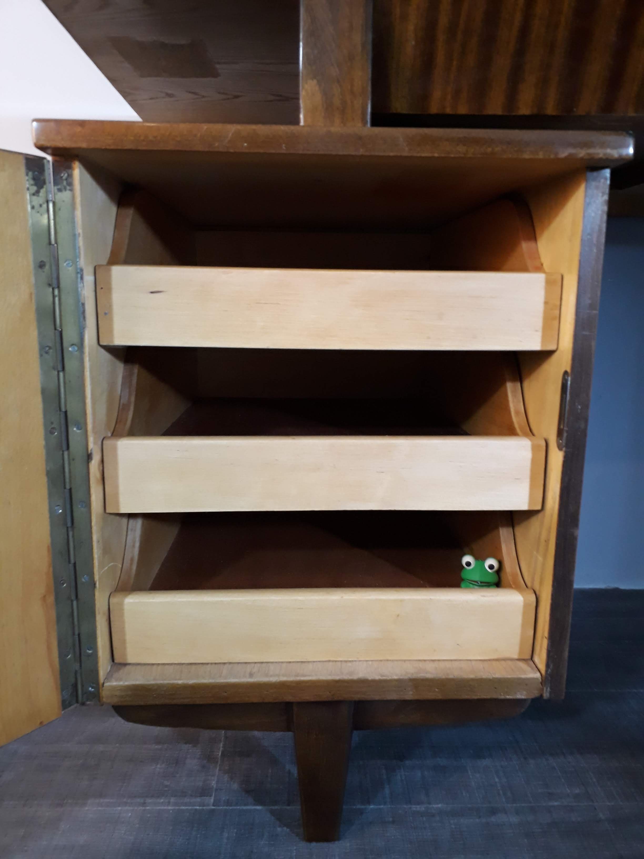 Desk Mr. Puchalski model 20-11 Vintage Polish 1959