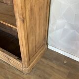 Ancienne armoire bois massif aérogommé