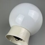 50s 60s lamp light wall lamp cellar lamp plastic & glass Bauhaus