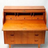 Mid-century teak Secretary, Denmark, 1960s