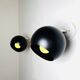 A5-1300 Globe Wall Lamps In Black By Raak Amsterdam, The Netherlands 1970S