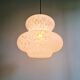 Large Space Age pendant light in speckled glass, Peill & Putzler, 1970s