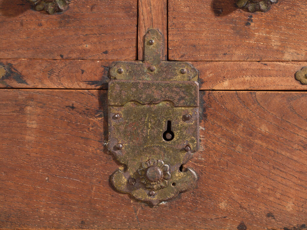 Antique Japanese box with drawers and hinged lid – Early Showa period (c. 1928)