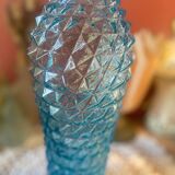 Large turquoise bottle