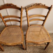 Set of 4 Louis XVI flying chairs