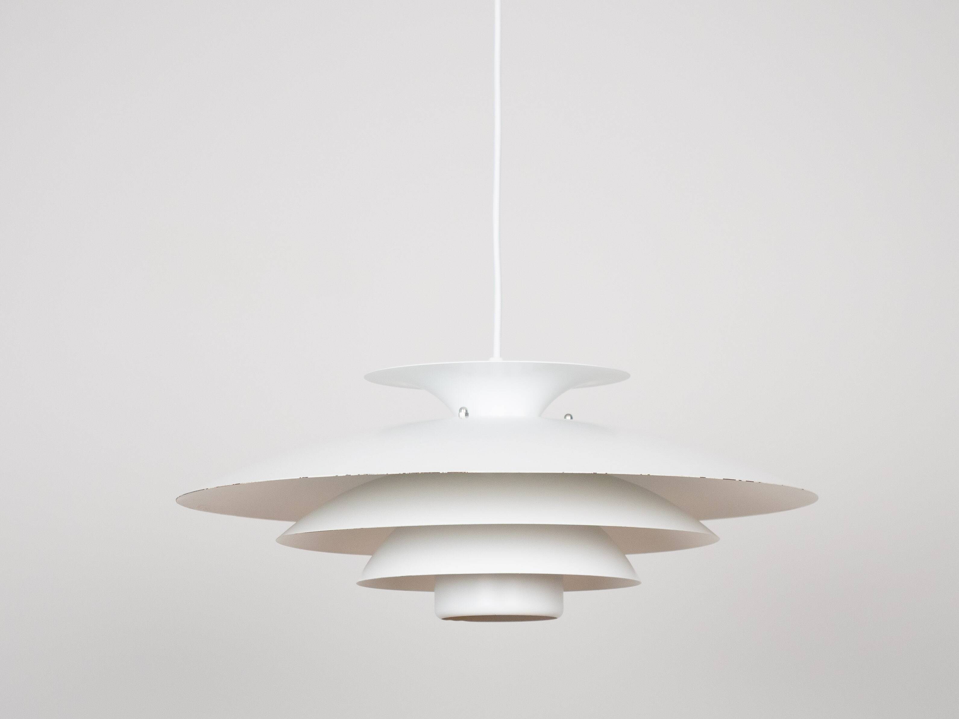 Danish vintage pendant lamp from Top Lamper, 1980s