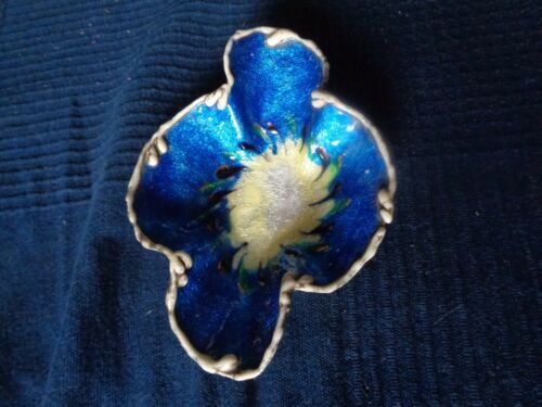 Empty pocket pocket pocket copper emaille vintage old limoges