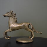 Cheval en laiton