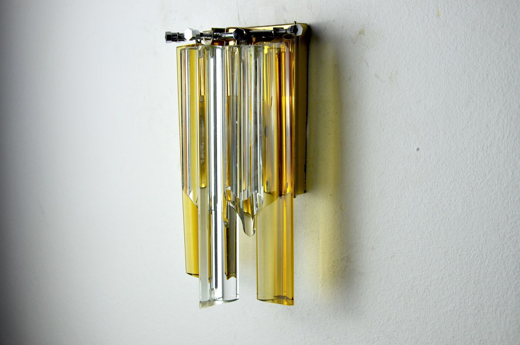 Wall lamp Venini Bicolore, Italy, 1970