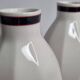 Set of 2 Villeroy & Boch porcelain bottles – GEO model, Luxembourg, 11