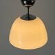 Opal glass ceiling light in Bauhaus style, Art Deco, 1940s, Germany