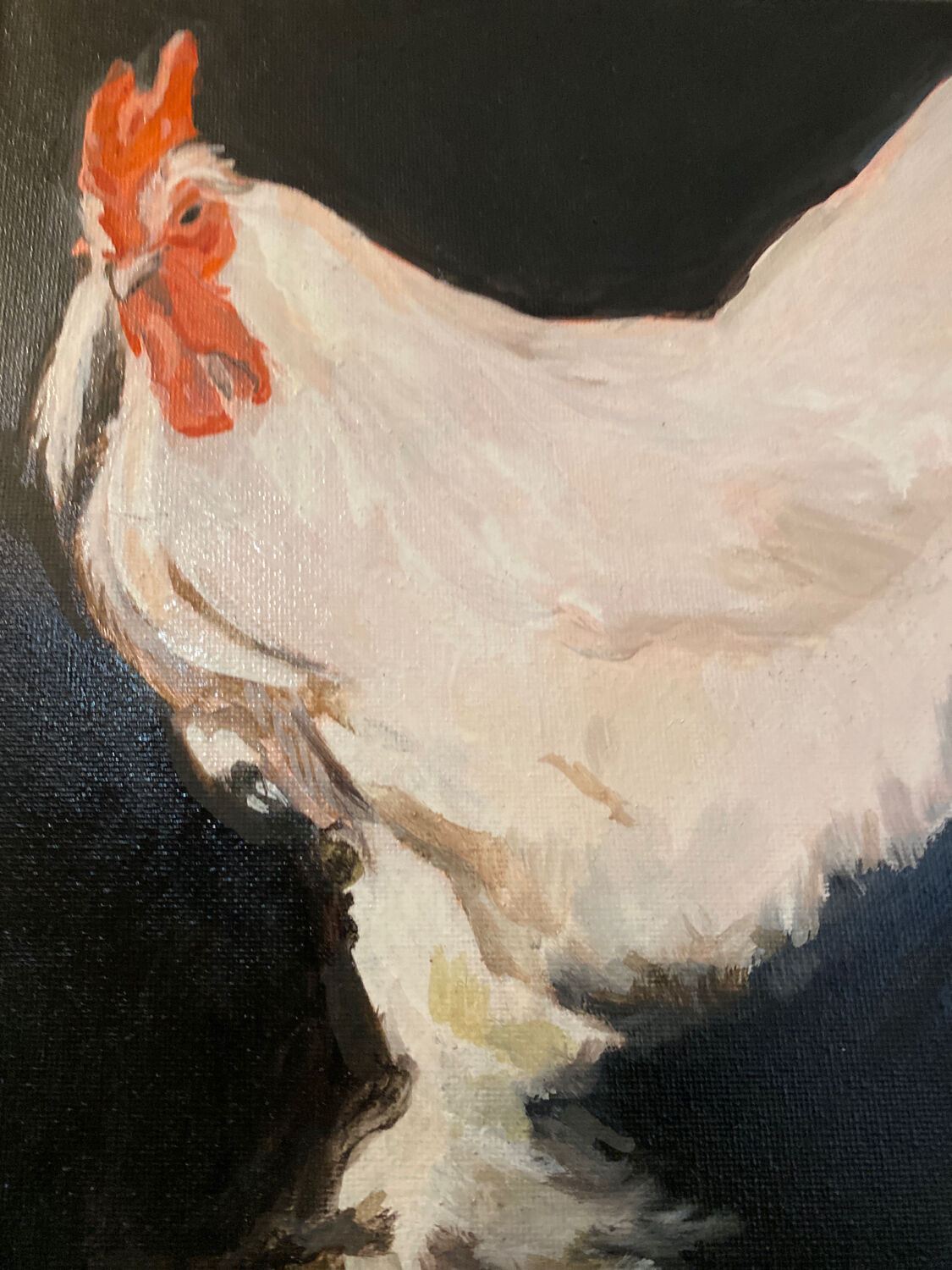 Rooster painting