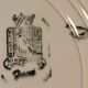 Lot 11 assiettes plates Rose Rouge Niderviller
