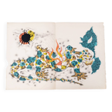 Lithograph Jean Lurçat collection vintage animality